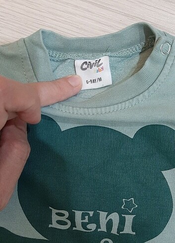 6-9 ay bebek takım - Görsel 4