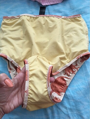 36 Beden turuncu Renk Bikini altı