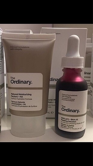 The ordinary AHA BHA peeling solition