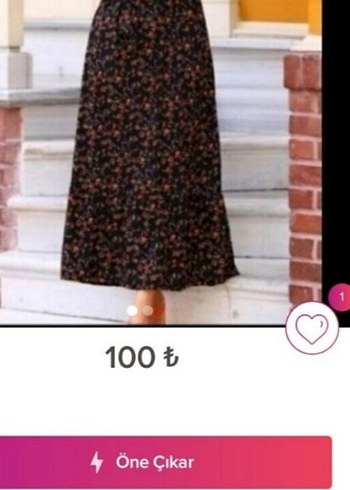 Bohem Stil Piliseli Uzun Kahverengi Elbise d#