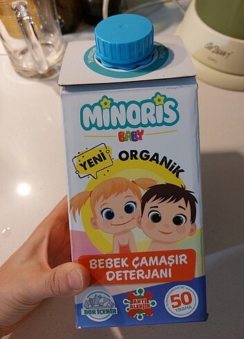 Minoris vegan bebek deterjanı