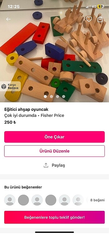 Diğer Ahsap bloklar ve lego