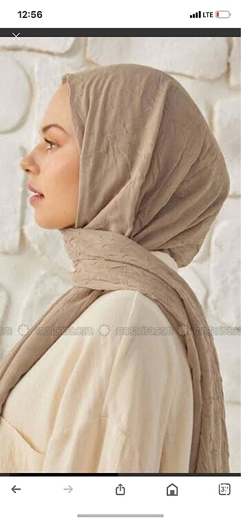 FRESH SCARFS ESKİ SERİ SADECE BAMBU YUMUŞAK HAFİF ŞAL VİZON RENG