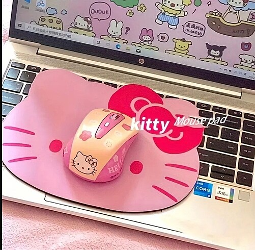 Hellokitty mouse pad