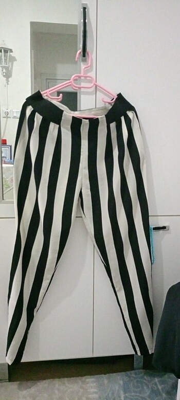 İnce şifon pantolon