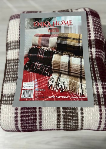 Çift kişilik skoç battaniye - Görsel 2