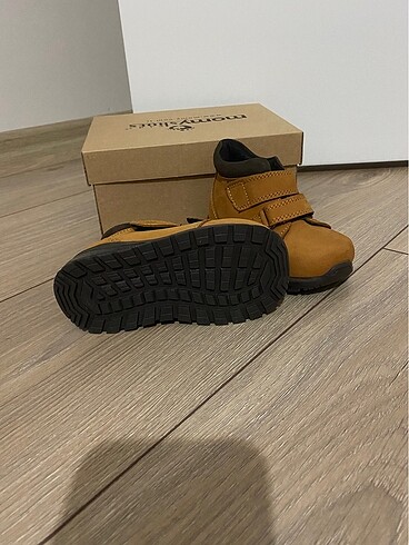 Babymall Mommy shoes taba rengi deri ayakkabı