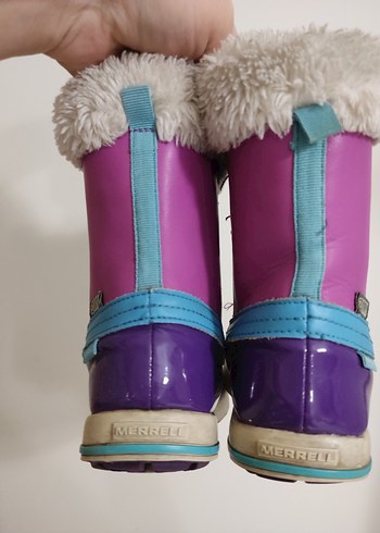 Mor Merrel Bağcıklı Kız Çocuk Botu - Görsel 3