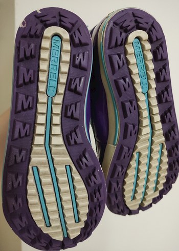 Mor Merrel Bağcıklı Kız Çocuk Botu - Görsel 4