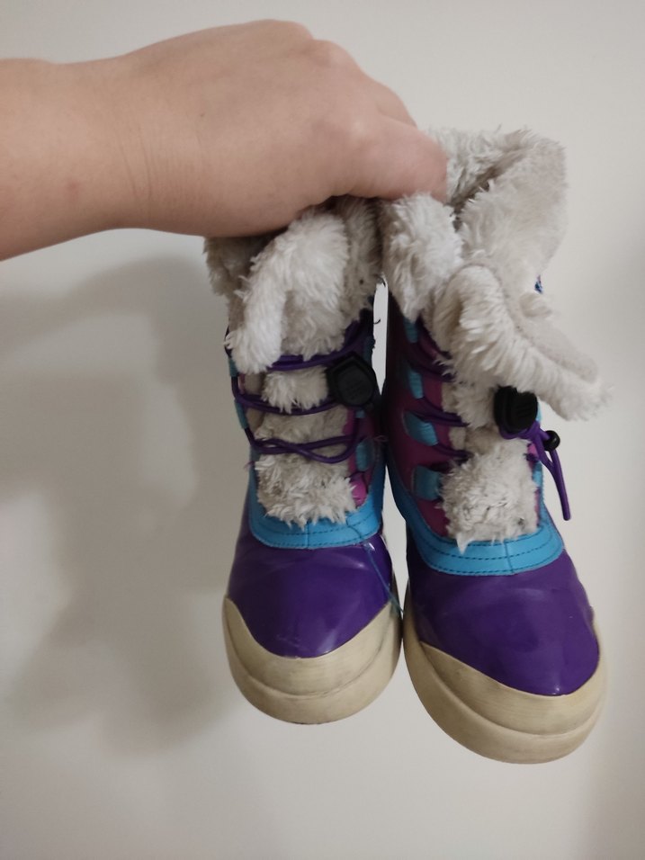 Mor Merrel Bağcıklı Kız Çocuk Botu - Görsel 2