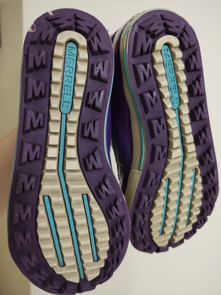 Mor Merrel Bağcıklı Kız Çocuk Botu - Görsel 4