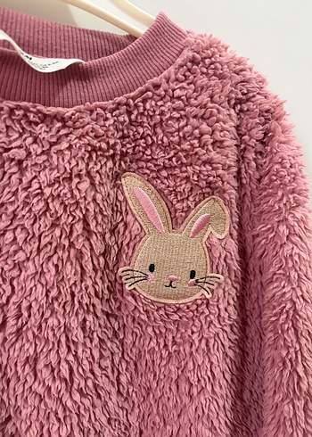 Kız Çocuk Peluş H&M Sweatshirt - Görsel 2