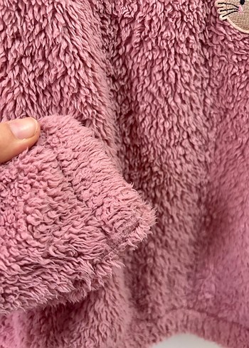 Kız Çocuk Peluş H&M Sweatshirt - Görsel 3