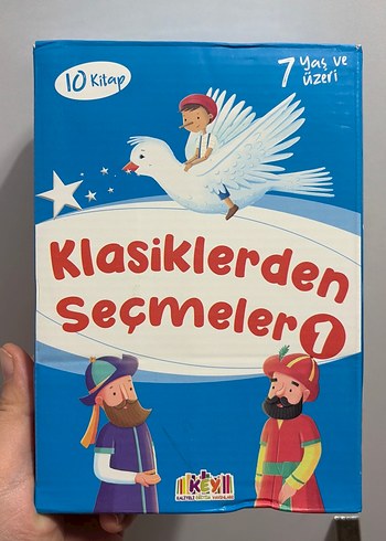 7 Yaş ve Üzeri 10 Kitap Klasiklerden Seçmeler 1