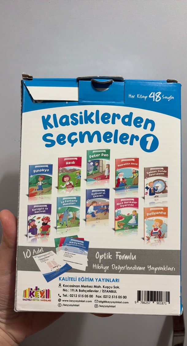 7 Yaş ve Üzeri 10 Kitap Klasiklerden Seçmeler 1 - Görsel 2