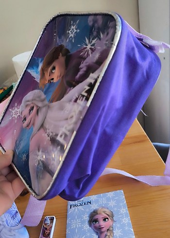 Beden Mor Frozen Çocuk Okul Seti