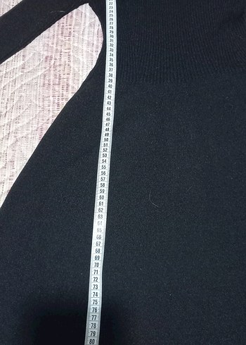 Siyah  Kadın Triko Elbise - Görsel 6