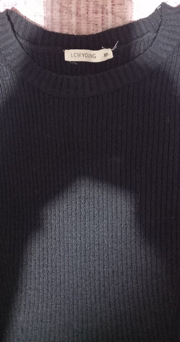 Siyah  Kadın Triko Elbise - Görsel 5