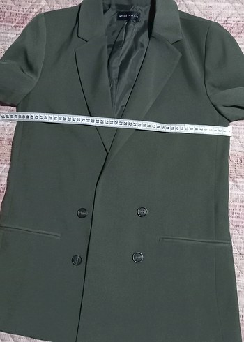 Koyu Yeşil Kadın Takım Elbise - Görsel 6