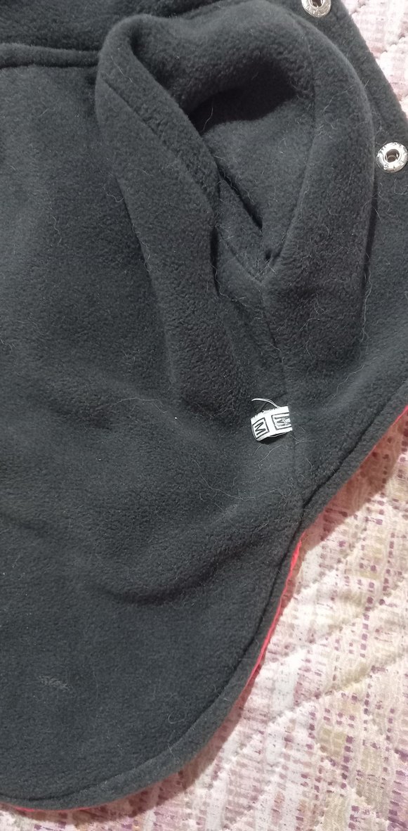 Düğmeli Koyu Pembe Kapüşonlu Köpek Montu - Görsel 5