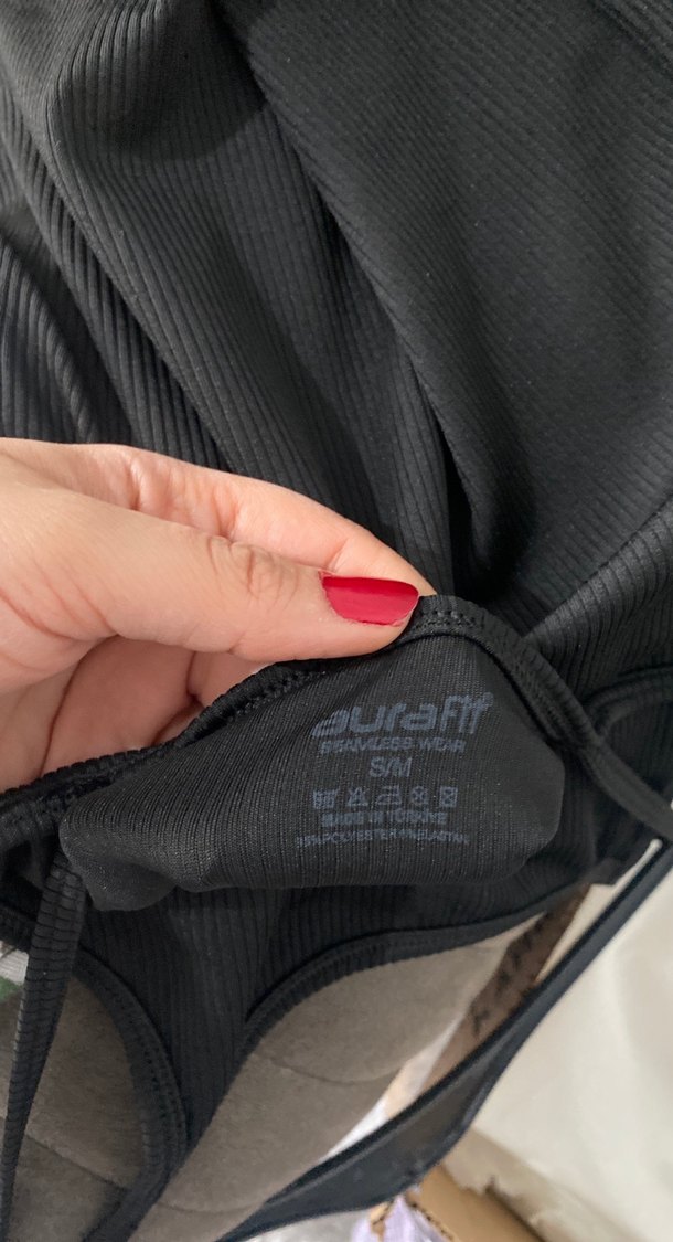 Siyah İnce Askılı Kadın Mayo - Görsel 4