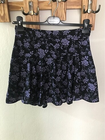 Dokuma Mini Şort Etek