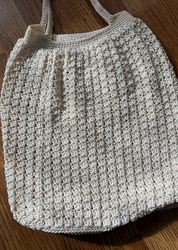 El Yapımı Örgü Kadın Çanta - Görsel 2