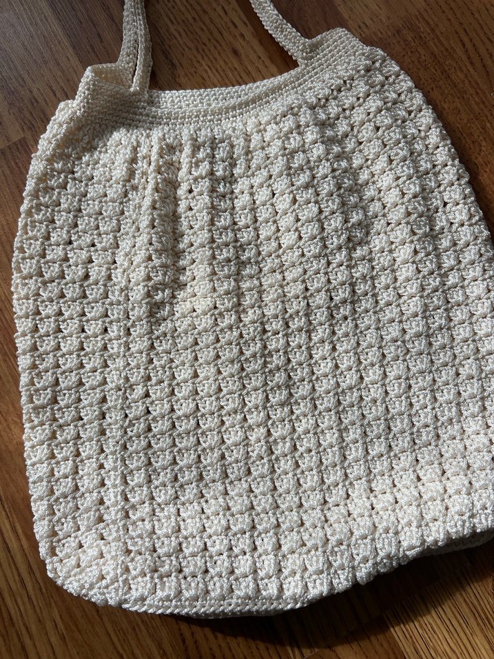 El Yapımı Örgü Kadın Çanta - Görsel 2