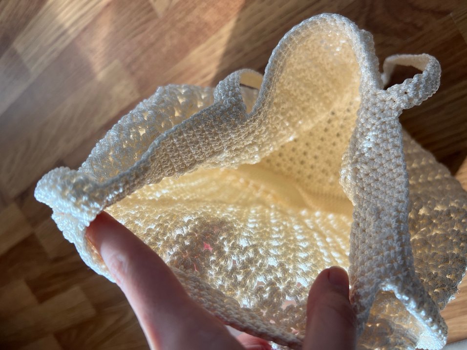 El Yapımı Örgü Kadın Çanta - Görsel 3