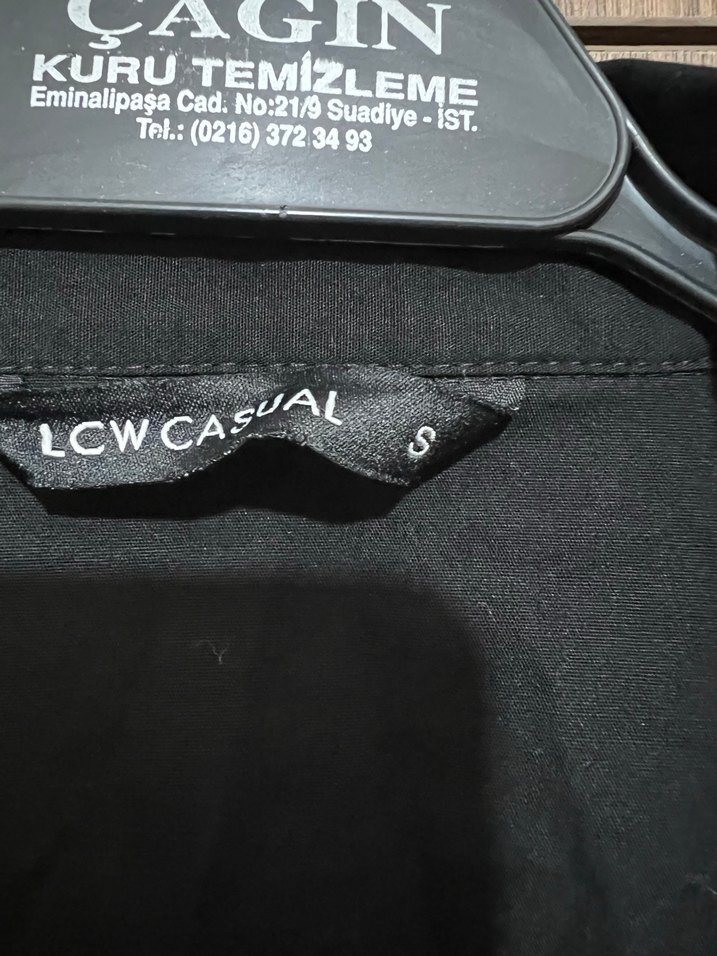 Düğmeli Siyah Midi Kadın Elbise - Görsel 5