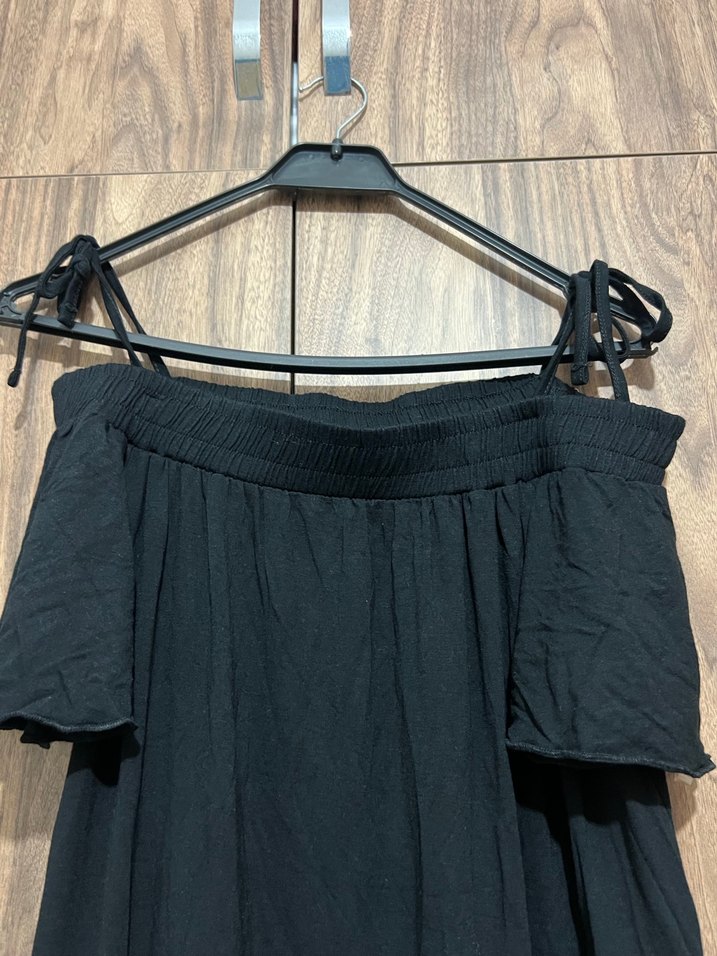 Kadın Siyah Elbise - Görsel 3