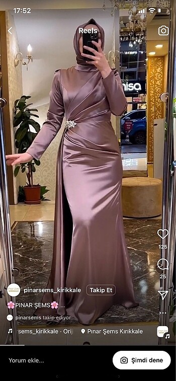 Pınar Şems abiye
