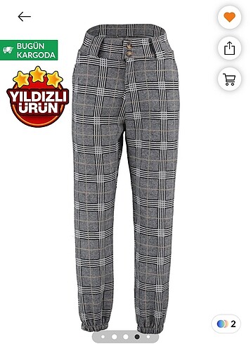 Trendyol & Milla Jogger yüksek bel pantolon