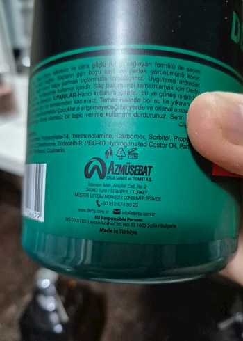 Derby Professional Saç Jölesi 700 ml - Görsel 2