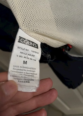 Colins Fermuarlı Kadın spor ince mont - Görsel 4