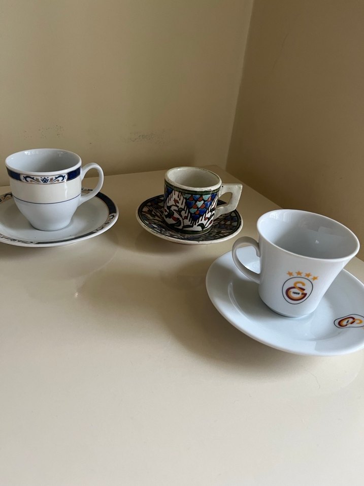 6 adet Türk Kahve Fincanları - Görsel 4