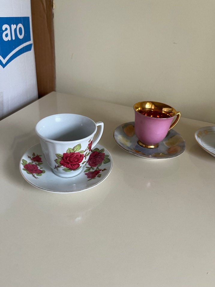 6 adet Türk Kahve Fincanları - Görsel 2