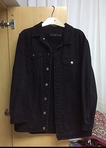 Dilvin Siyah kot ceket 