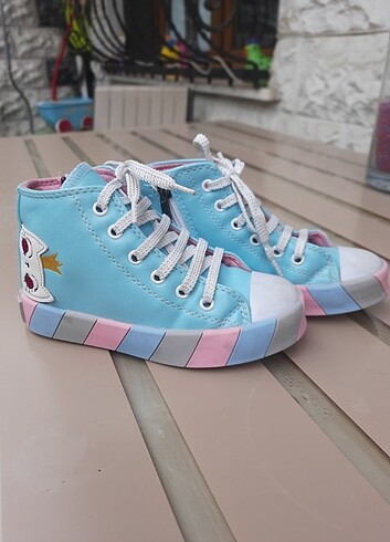 Diğer Casabony Kedi Prenses Mavi Kız Çocuk Sneakers-mavi