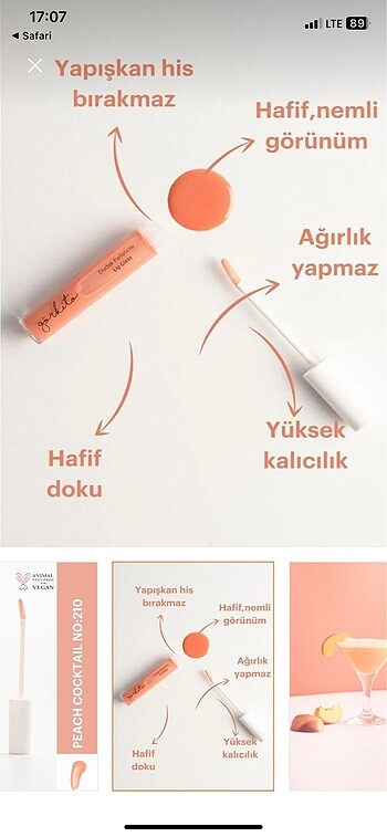 Diğer Görkito lip gloss 210