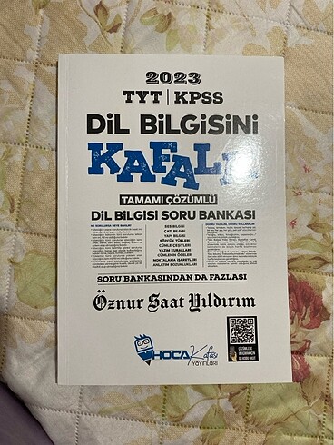 Kpss Türkçe öznur saat yıldırım soru bankası dilbilgisi