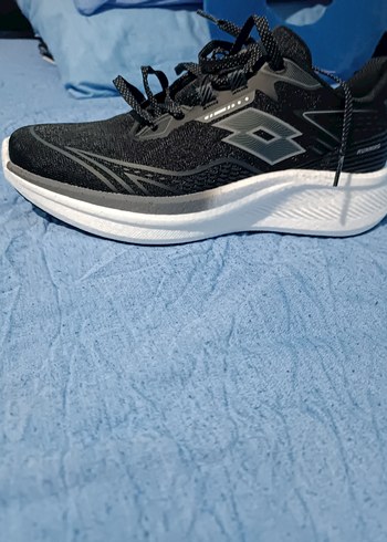 Siyah Gri Kadın Spor Ayakkabı Velcro