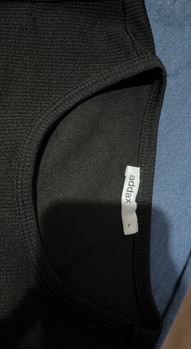 Siyah Kadın Crop kalın askılı - Görsel 2