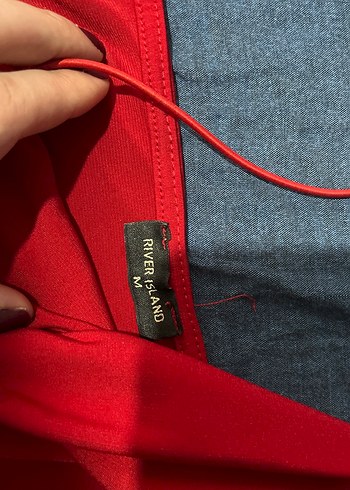 Drapeli askılı bluz - Görsel 5