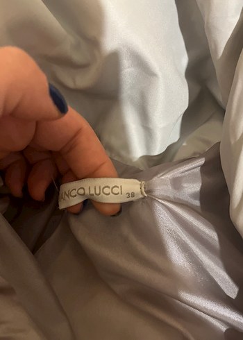 Gri Kadın kışlık mont m beden - Görsel 3