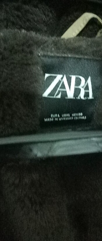 Zara Zara kaz tüyü mont 
