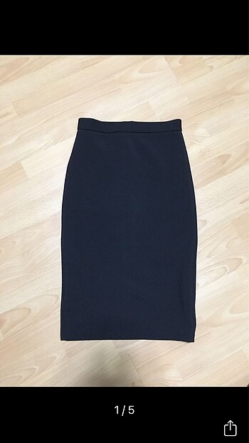 Siyah topshop etek