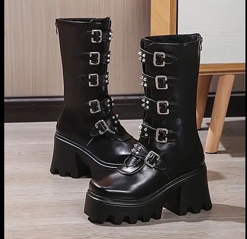 Killstar Goth gotik punk çivili çizme