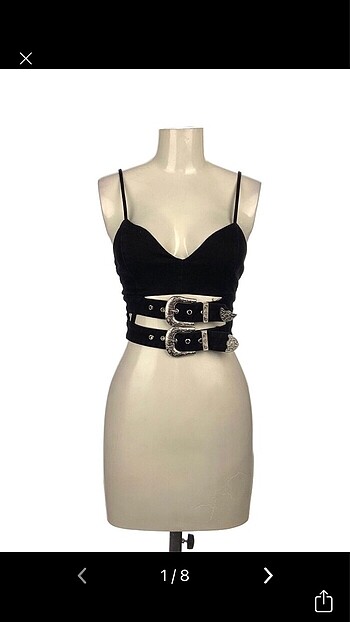 Asos kemerli gothic büstiyer