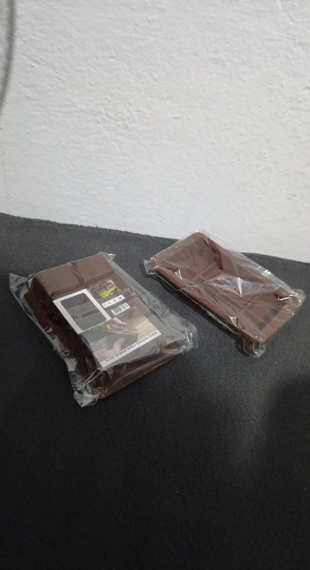 Kahverengi Desenli dubai çikolata kalıbı - Görsel 2